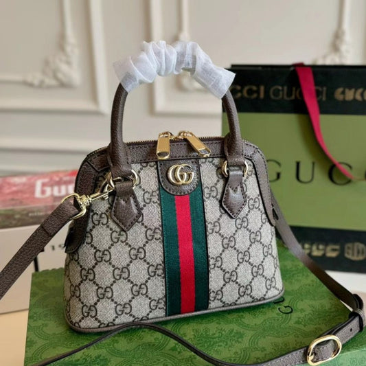 GG Ophidia Classic Monogram Dome Bag