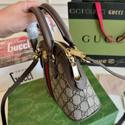 GG Ophidia Classic Monogram Dome Bag